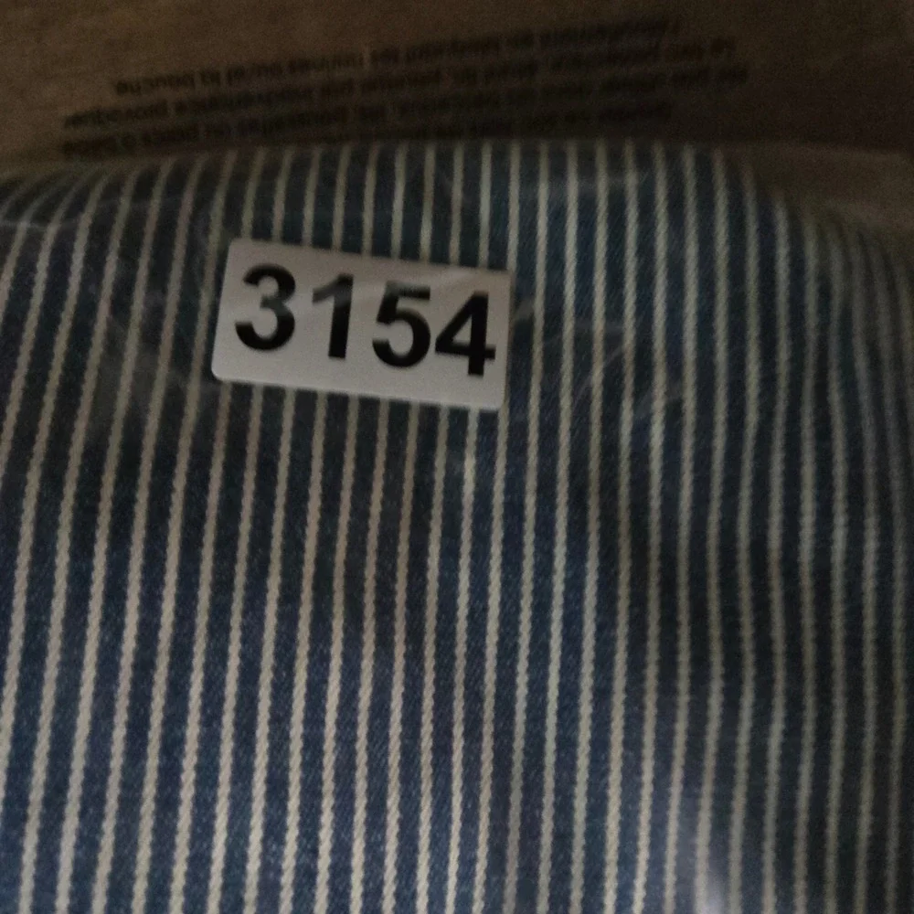 OshKosh B'gosh Hickory Stripe Overalls Kids 24M Blue White Railroad Carpenter